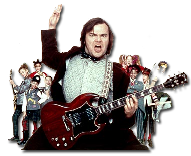 School of Rock, Jack Black  Other / Unsorted, Postcard / HipPostcard