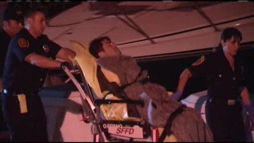 An 18-year old man was rescued early Monday morning from the cliffs of Lands End. Photo: KTVU