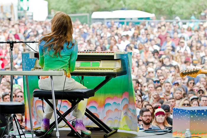 Jenny Lewis performs at Outside Lands 2014