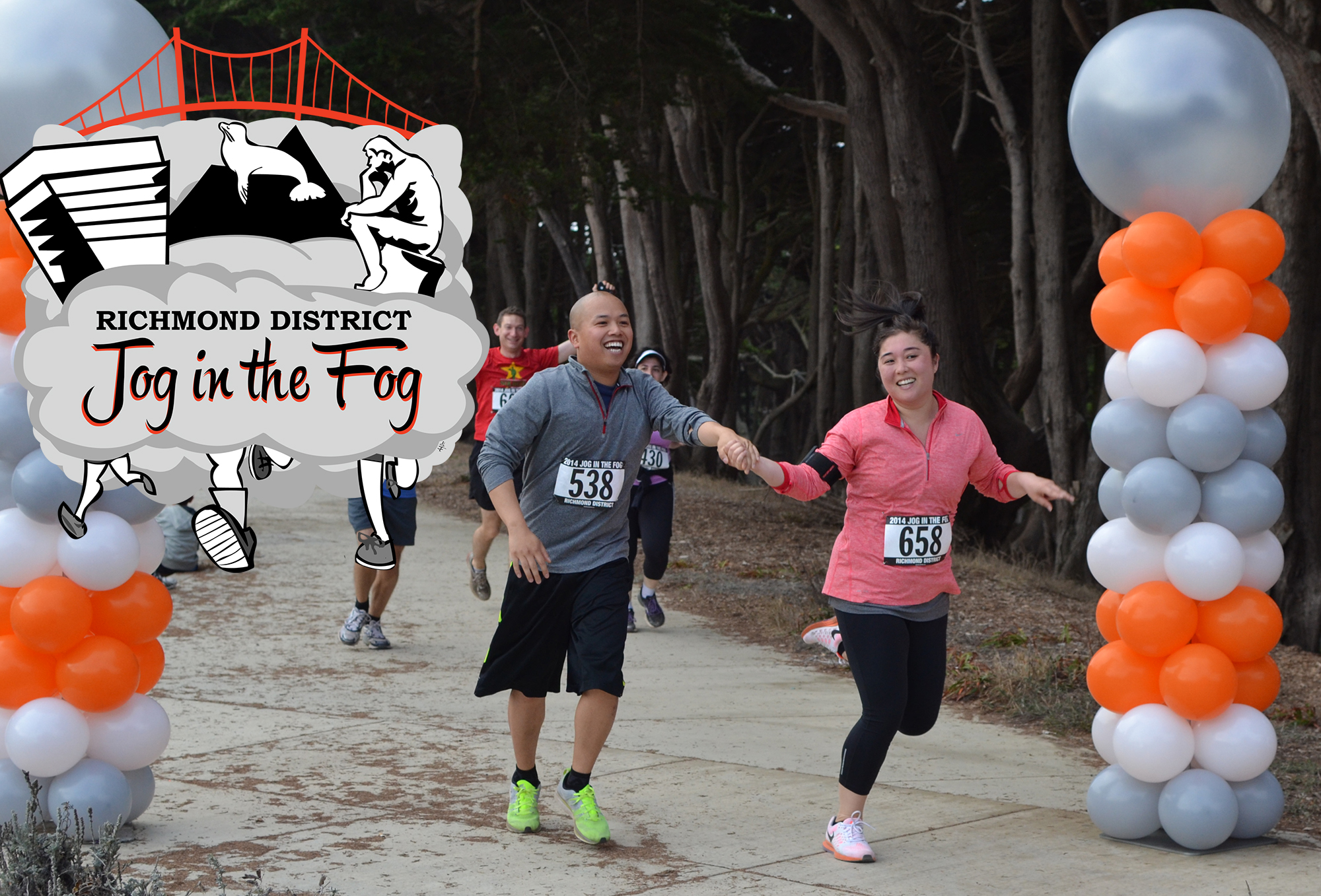 The 3rd annual Jog in the Fog 5k takes place this Sunday, September 13!